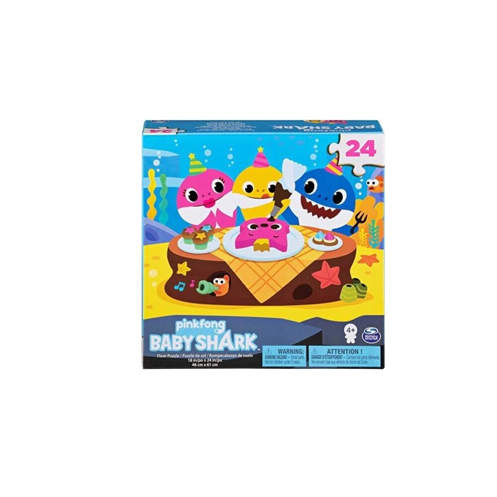 Puzzle 24 Piezas-Baby Shark JUEGOS BABY SHARK - PUZZLE 24 PIEZAS