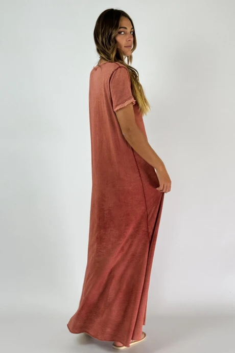 VESTIDO ANIK terracota s/m