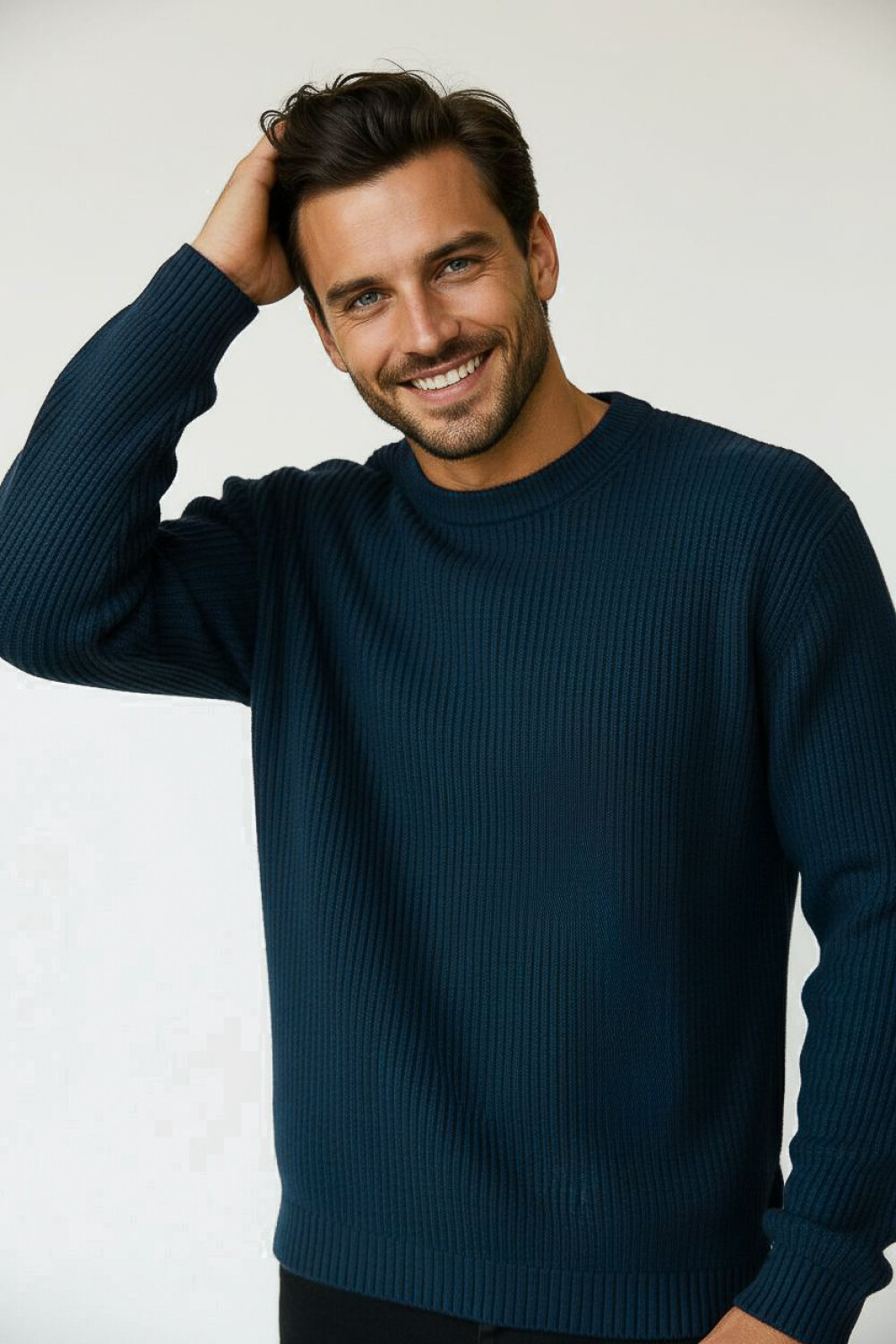 Sweater Dalvik Azul Piedra