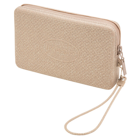 Bolso Havaianas Mini Bag Glitter Unisex Dorado
