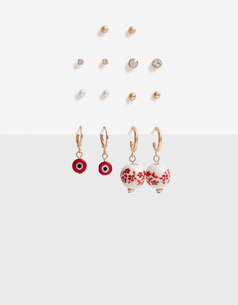 Aros Sets Metal Bijou Set Metal - Dorado