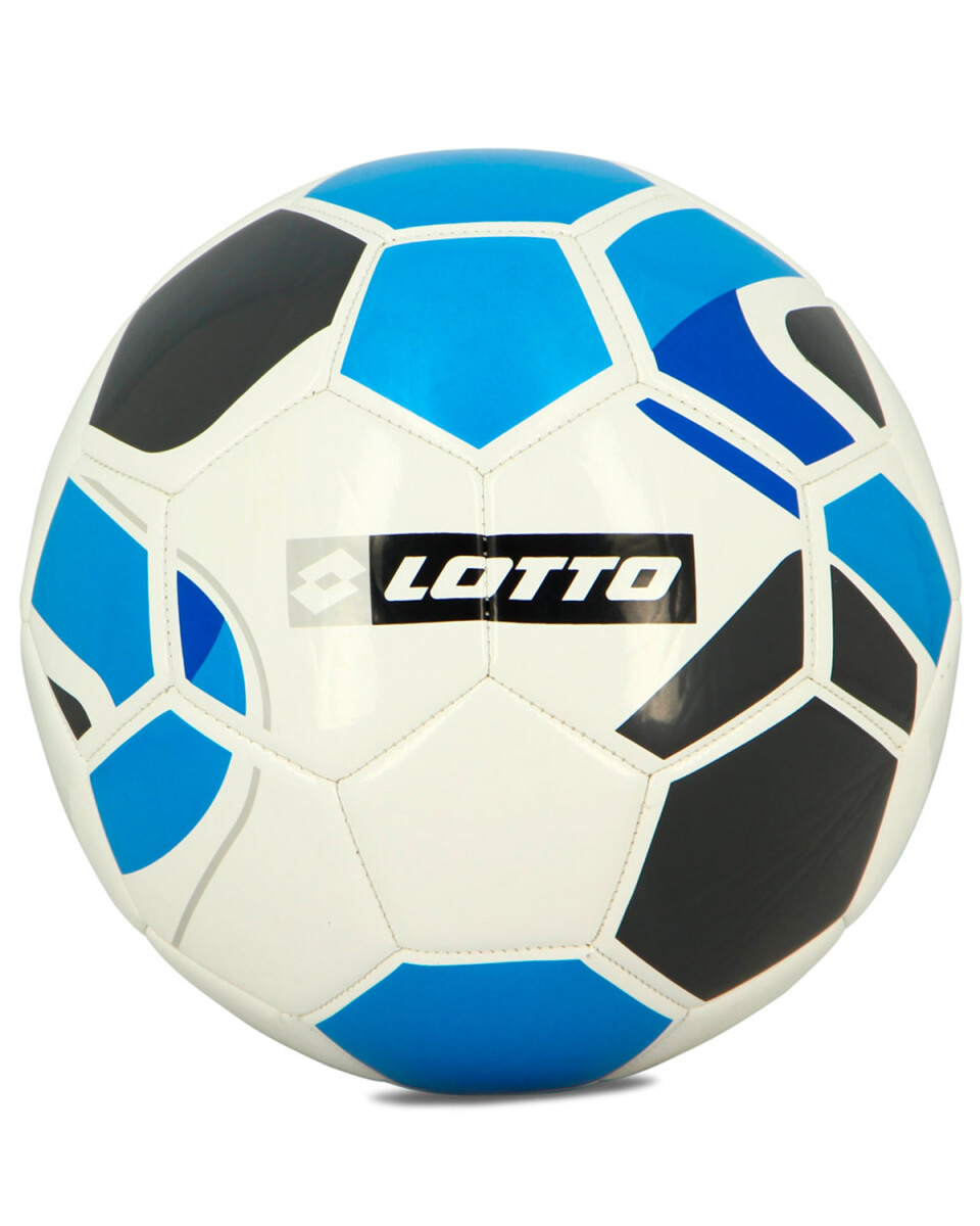 Pelota de Futbol Nro 4 Lotto Ciao - Blanco/Azul 