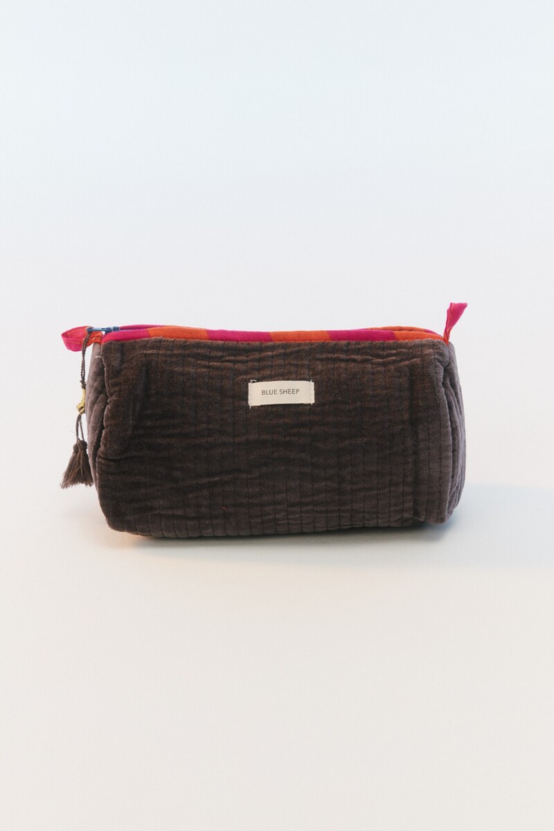 NECESSAIRE SHANTI MEDIANO Gris