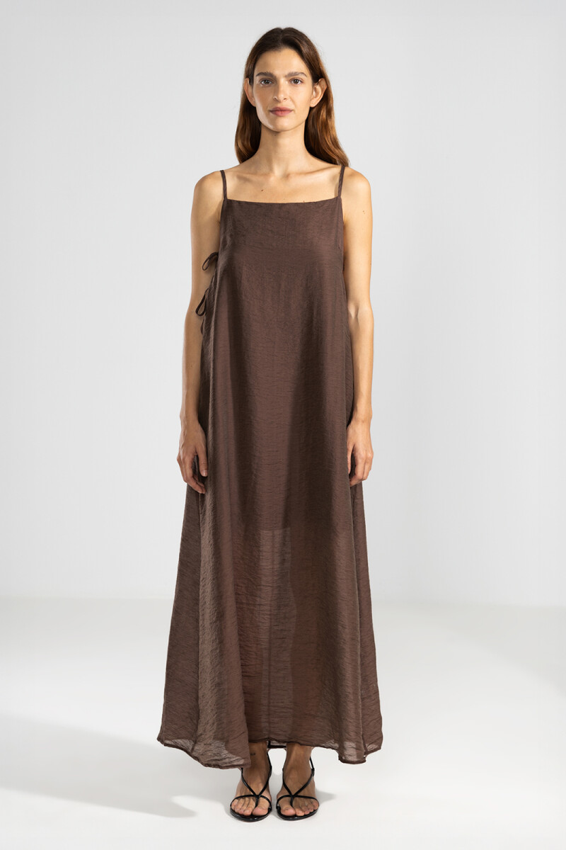 ABBY DRESS Chocolate