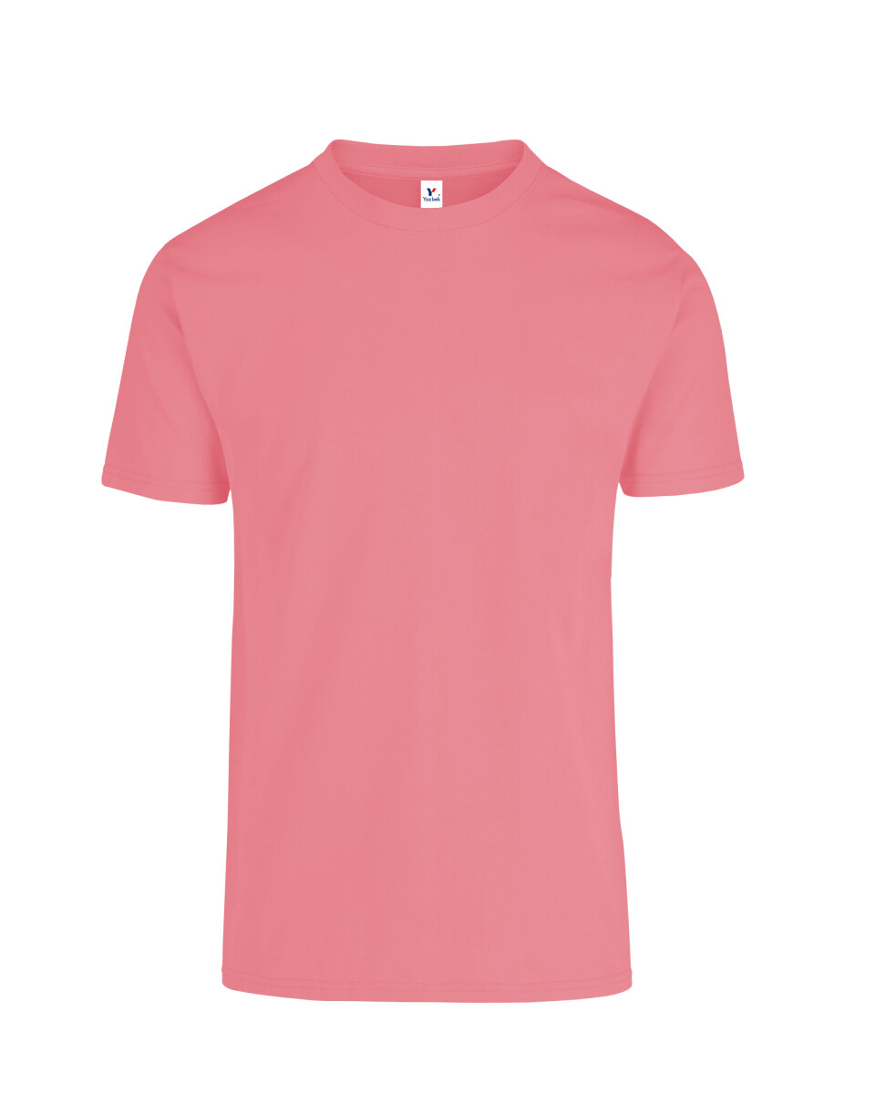 Camiseta a la base peso medio - Salmon 