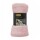 Manta Polar de 1 Plaza Fleece Rosado
