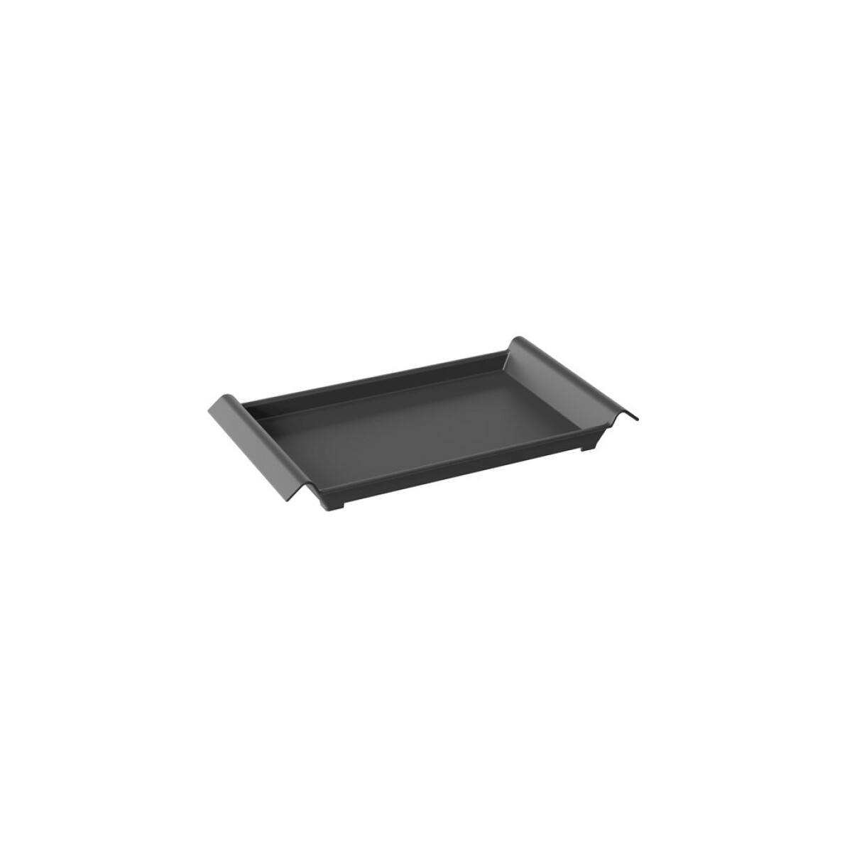 BANDEJA 34X19X3,8CM PLASTICO COZA GRIS OSCURO 