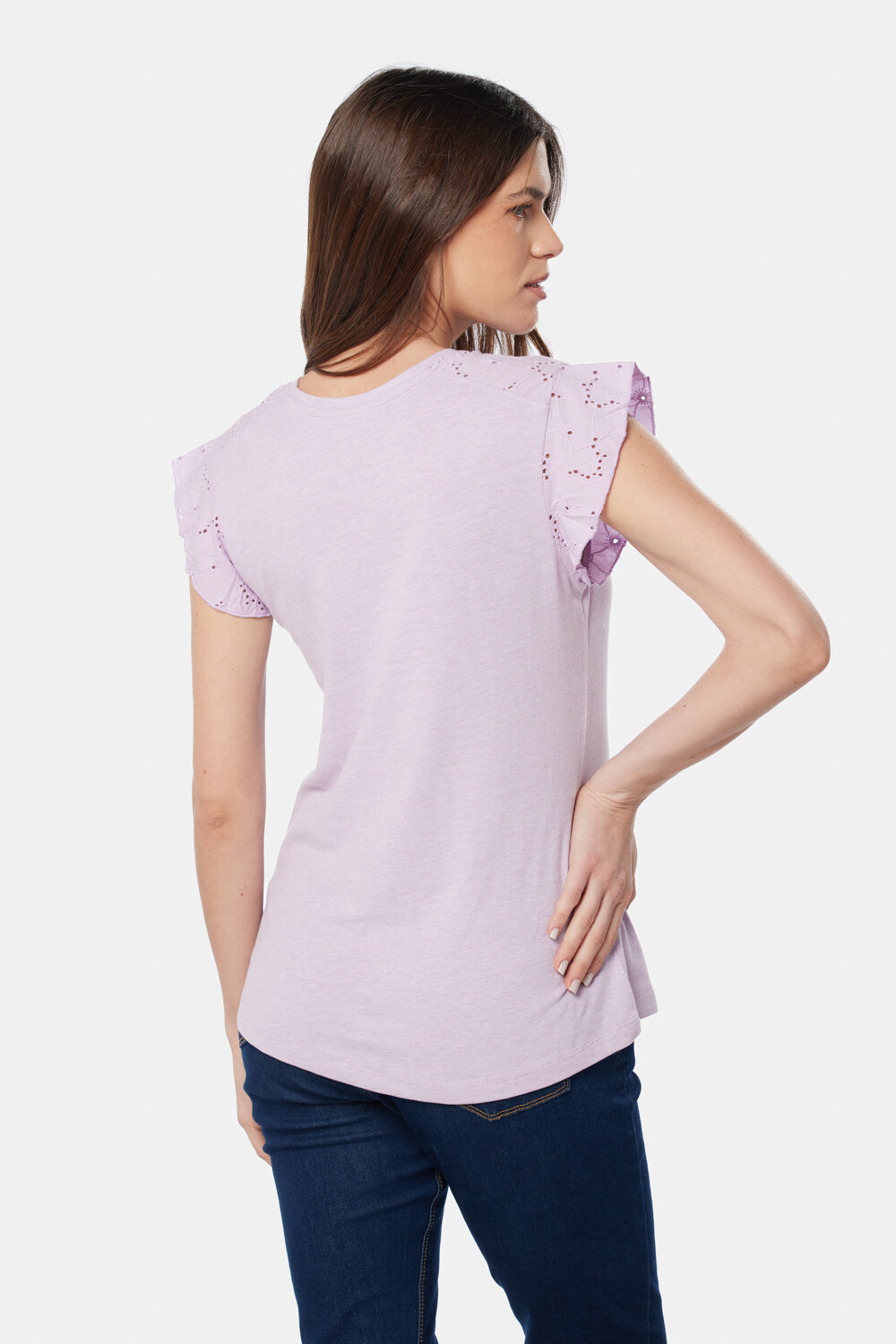 REMERA LISA Lila