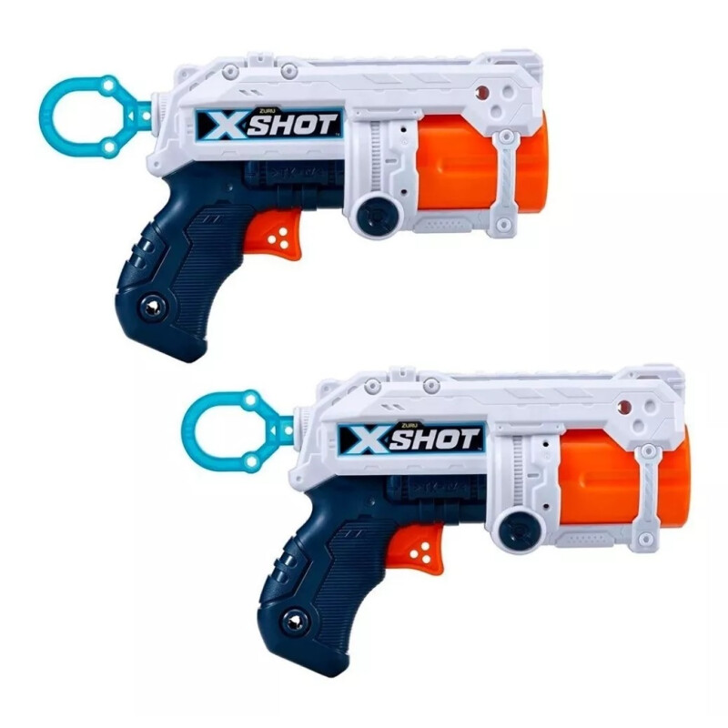 Pistolas X - Shot Fury 4 X 2 Original. Incluye 16 Dardos. Pistolas X - Shot Fury 4 X 2 Original. Incluye 16 Dardos.