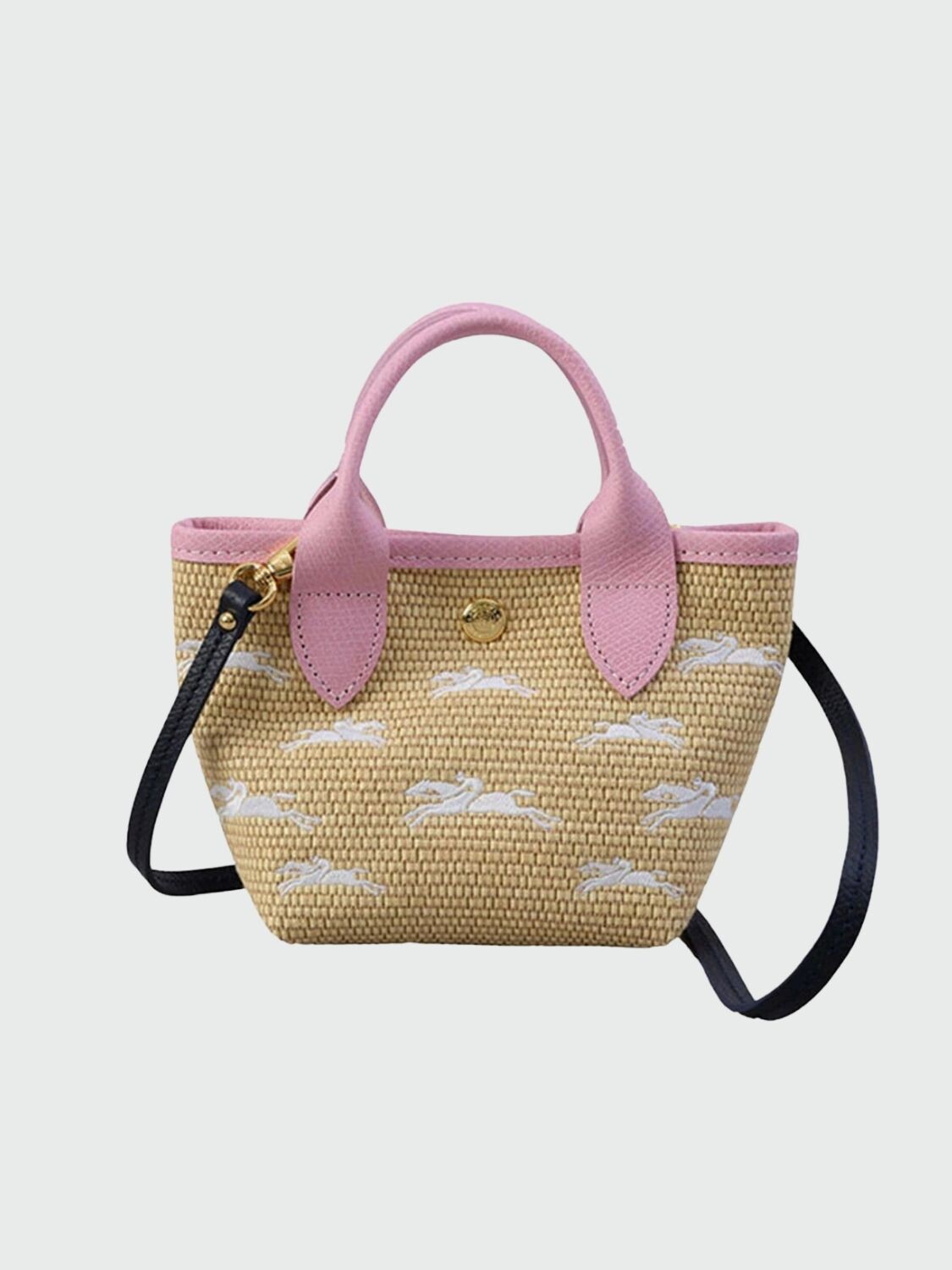 Longchamp -Cartera estilo cesta, Le panier pliage-Trotteur Alta Automática