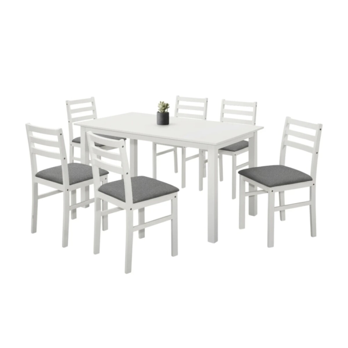 Juego Comedor 6s New Starter Blanco 