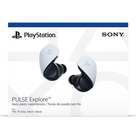 Auriculares Sony Pulse Explore PS5 blancos V01