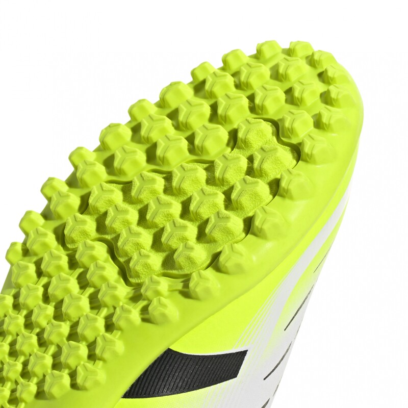 Championes adidas Predator Club Vel TF J de niño White & Yellow