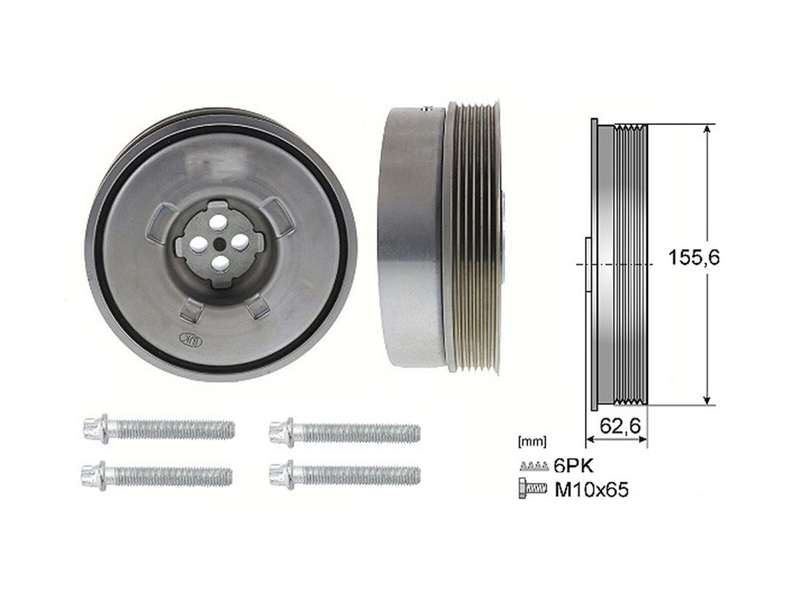 Polea Damper 