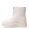 Botas de Mujer Miss Carol KIMAKA chelsea con cierre Blanco Hueso