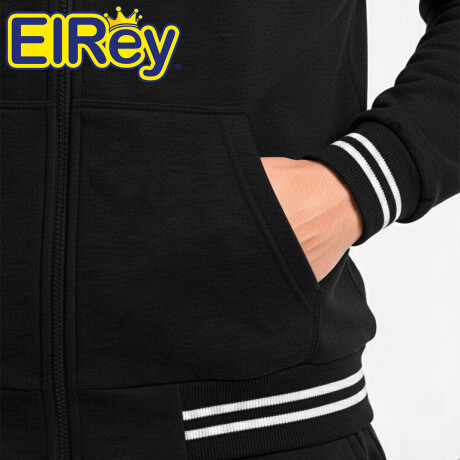 Conjunto Deportivo Uzspace Pantalón Campera Hombre Negro