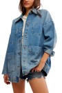 Campera Denim Azul