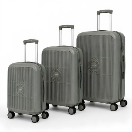 Set x3 Valijas Zenit Milan Gris Claro