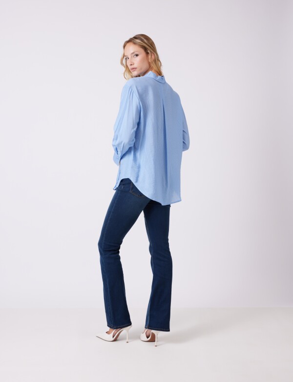 Camisa Lineas CELESTE/MULTI