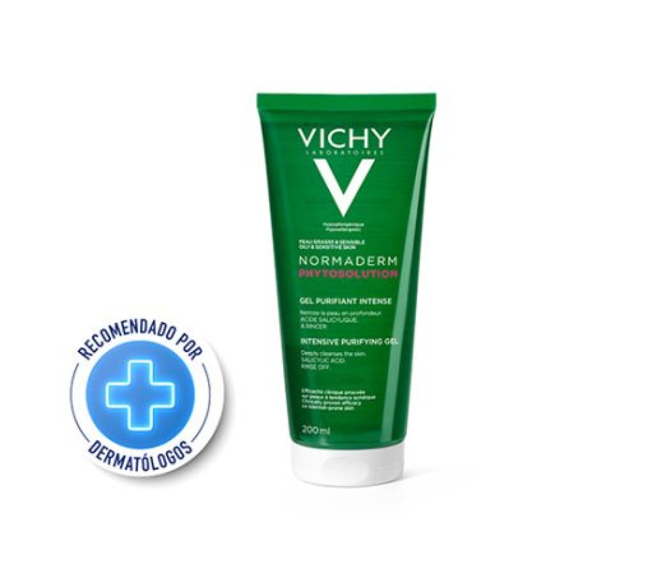 VICHY NORMADERM PHYTOSOLUTION GEL LIMPIADOR 200ml 