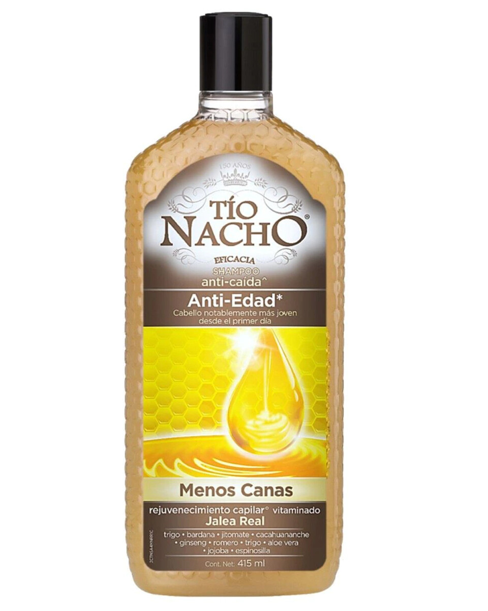Shampoo Anti Edad Tío Nacho 415ml 