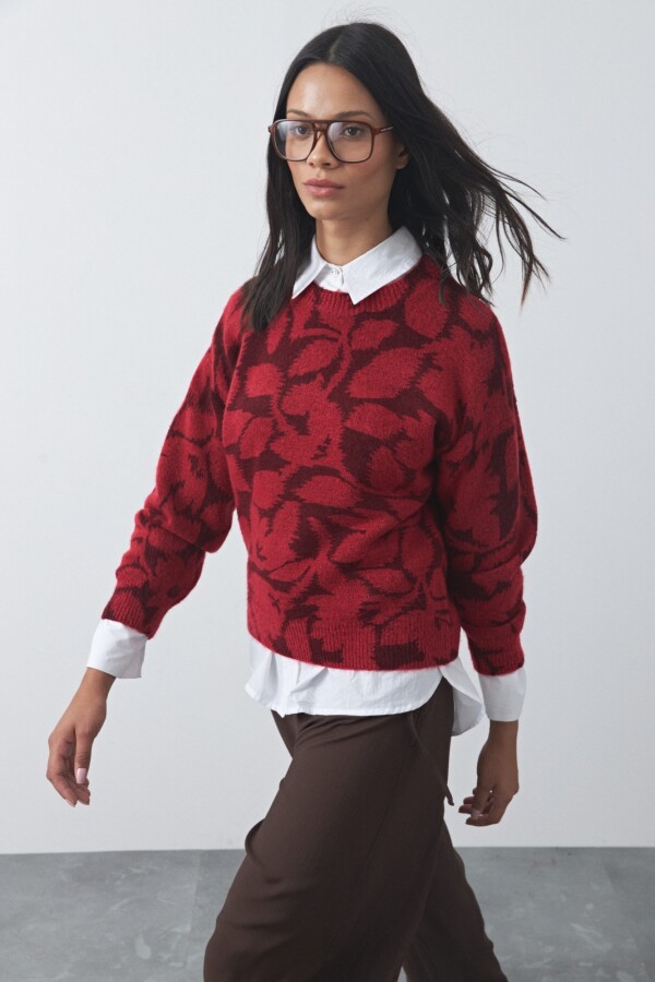 SWEATER ABANCAY Rojo