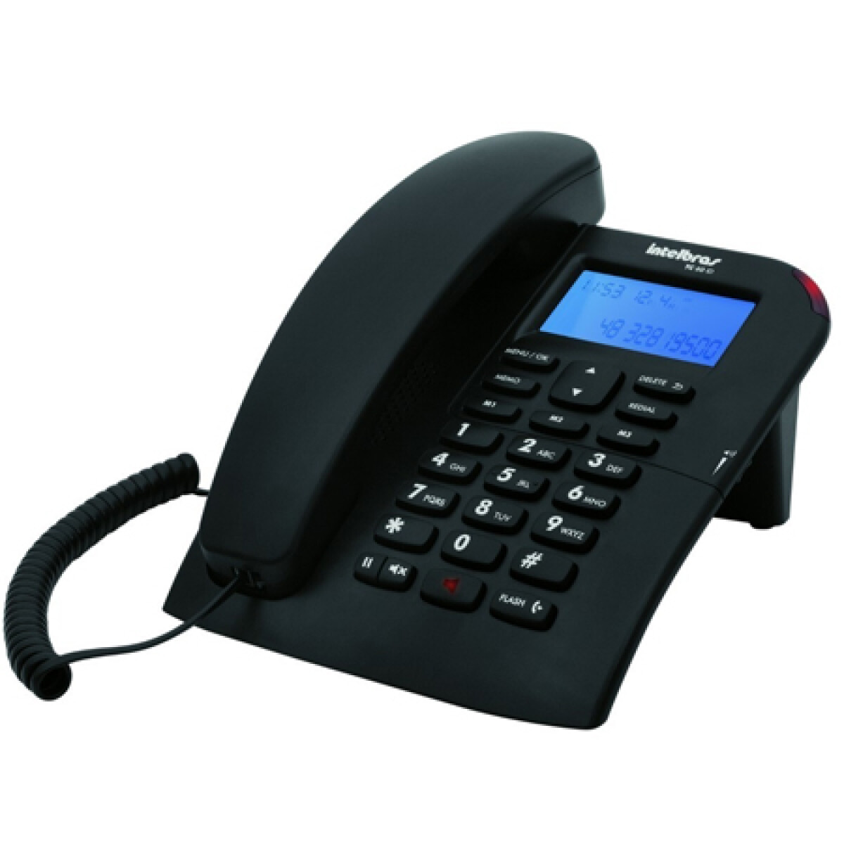 Teléfono Fijo Intelbras Tc 60 Id Negro - 3678 