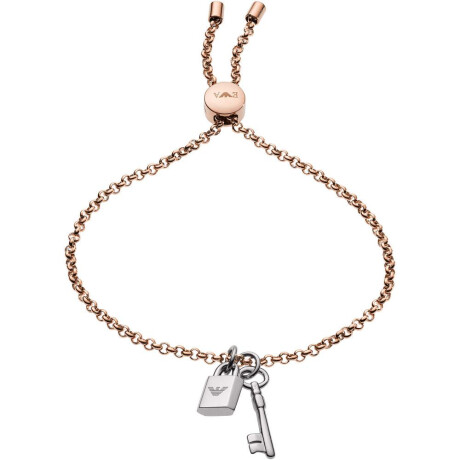 Pulsera Emporio Armani Acero Oro Rosa 0