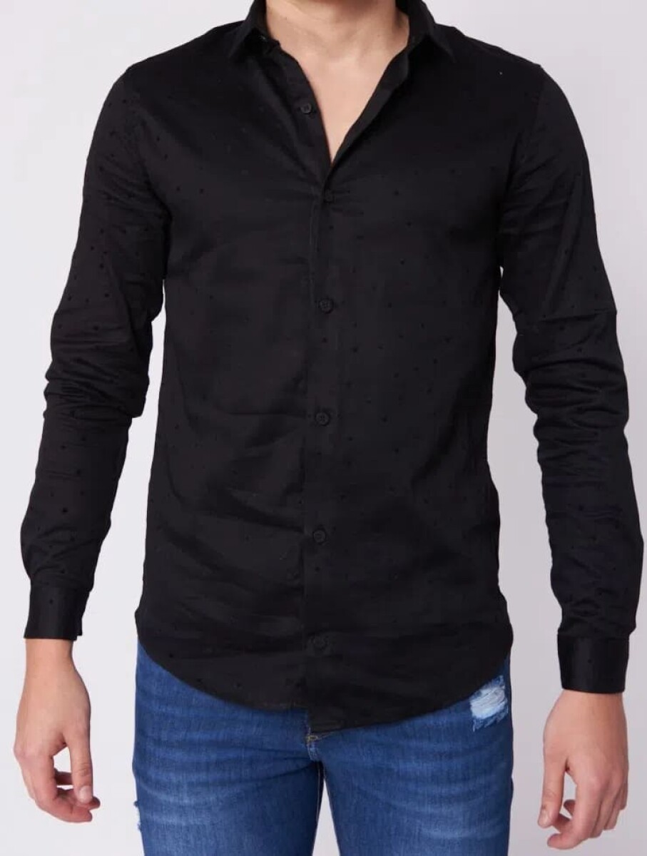 Camisa Ml Albizu Negro 