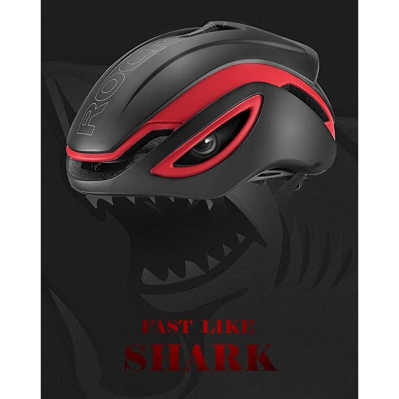 Casco Ultraliviano Rockbros Color Negro Y Rojo Talle M Casco Ultraliviano Rockbros Color Negro Y Rojo Talle M