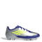 Championes de Fútbol 11 Unisex Adidas F50 Club FG Messi Plateado - Azul - Amarillo