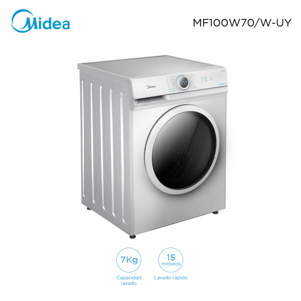 Lavarropas frontal 7Kg Midea MF100W70 Lavarropas frontal 7Kg Midea MF100W70