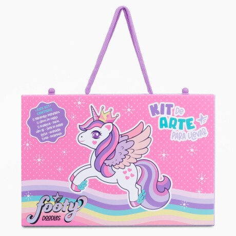 KIT DE ARTE UNICORN LILA ROSA