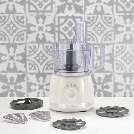 Procesadora de alimentos Moulinex Soleil | Diseño vintage | Color Blanco. Procesadora de alimentos Moulinex Soleil | Diseño vintage | Color Blanco.