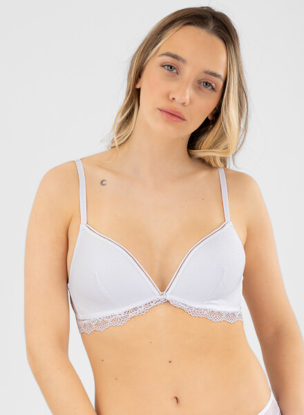 Soutien triangulo zinnia Blanco