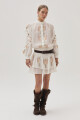Falda Blossom Blanco
