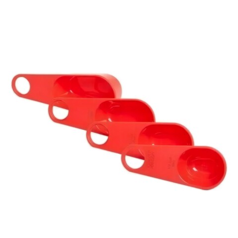 Set de Tazas Medidoras Joseph Joseph Duo – 4 Piezas Rojo Set de Tazas Medidoras Joseph Joseph Duo – 4 Piezas Rojo