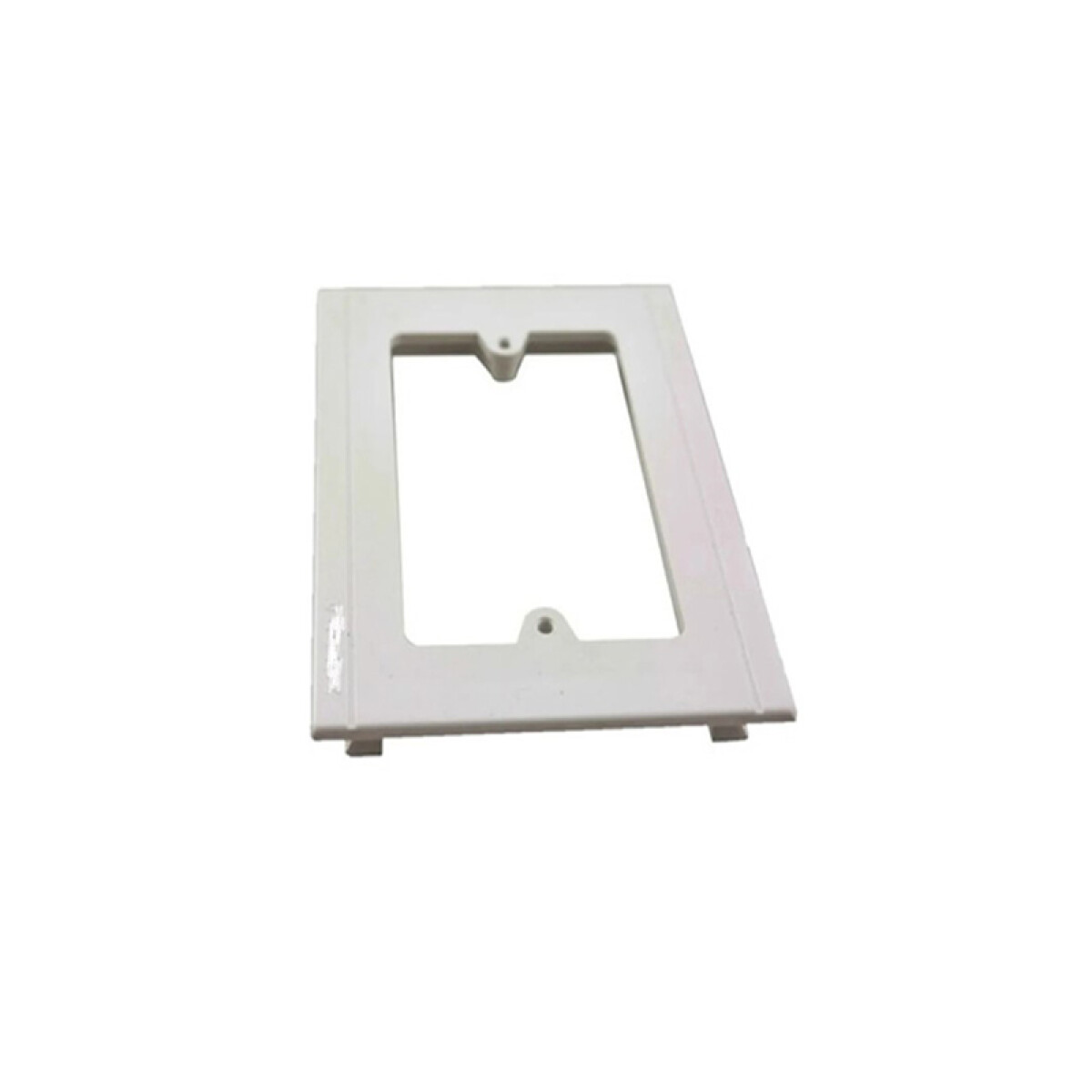 Porta plaqueta universal bajo para ducto 100x50mm - TA5087 