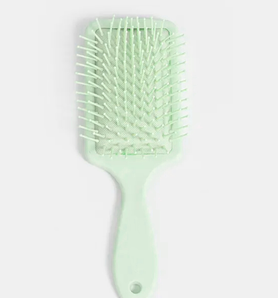 Cepillo para cabello - Cuadrado verde 