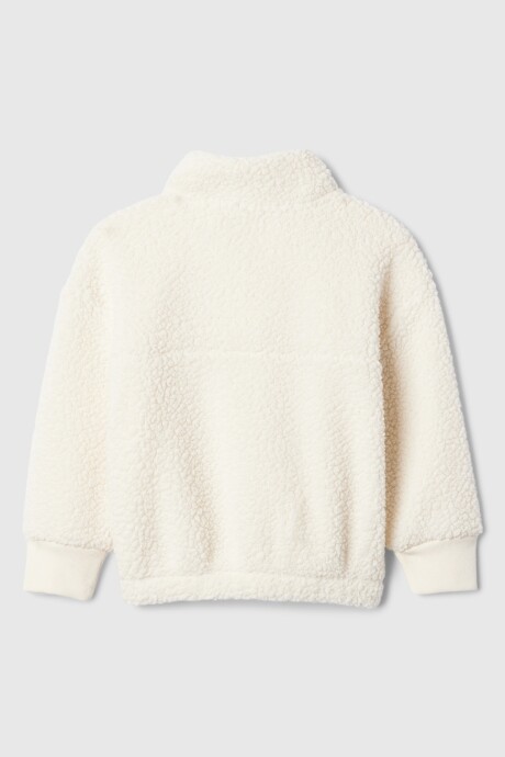 Polar Medio Cierre Toddler Niña Ivory Frost