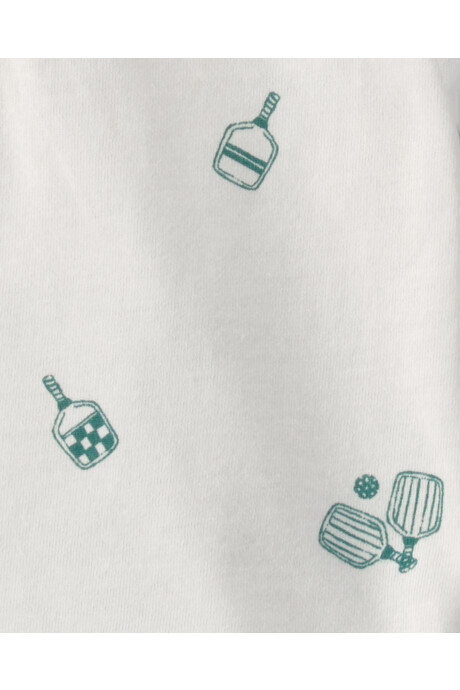 Set tres piezas, short de chambray, remera polo y body de algodón Set tres piezas, short de chambray, remera polo y body de algodón