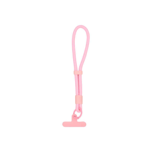 Correa corta para celular color rosa pastel Correa Corta Para Celular Color Rosa Pastel
