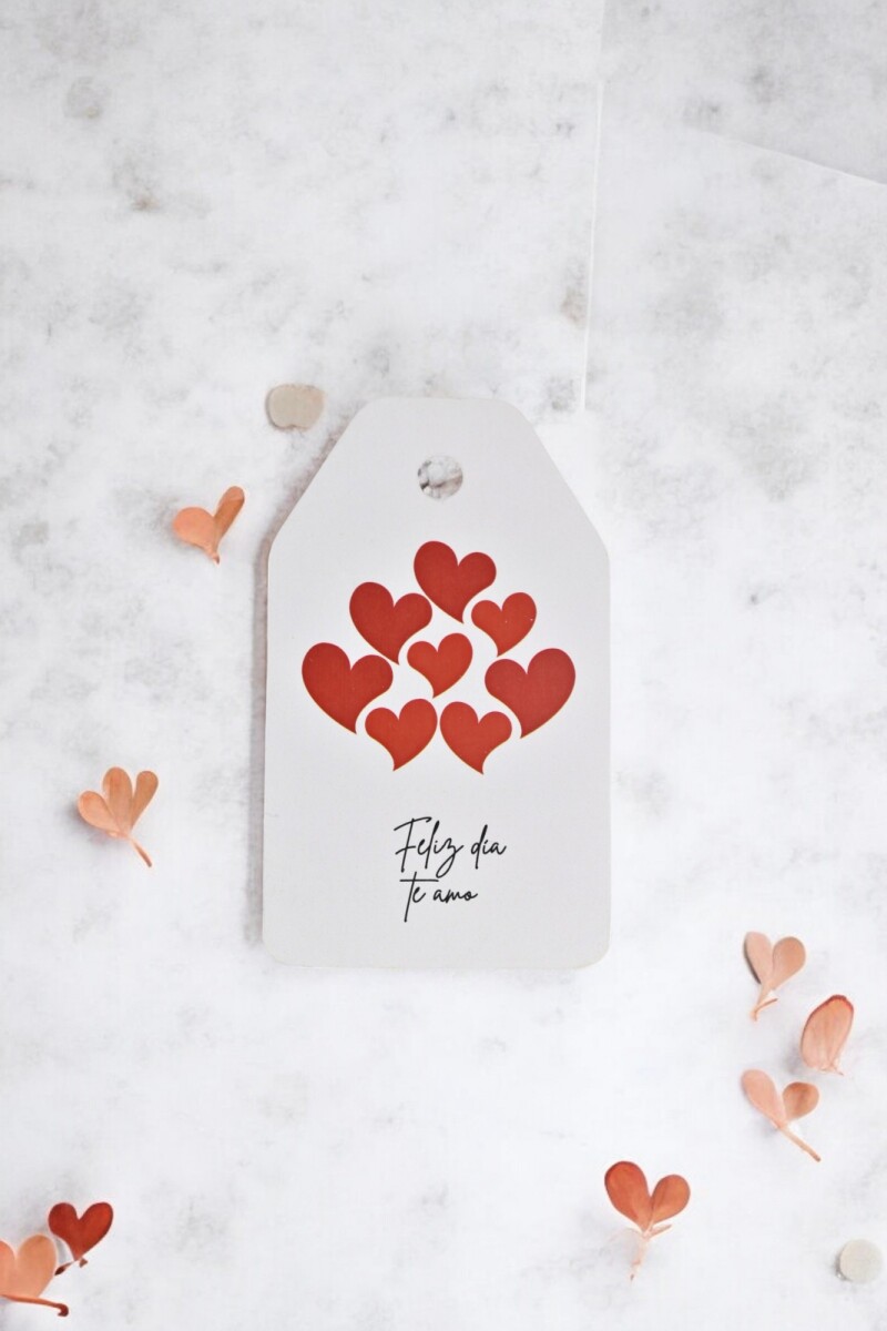 Tag amor 5x8,5 - DISEÑO 1 