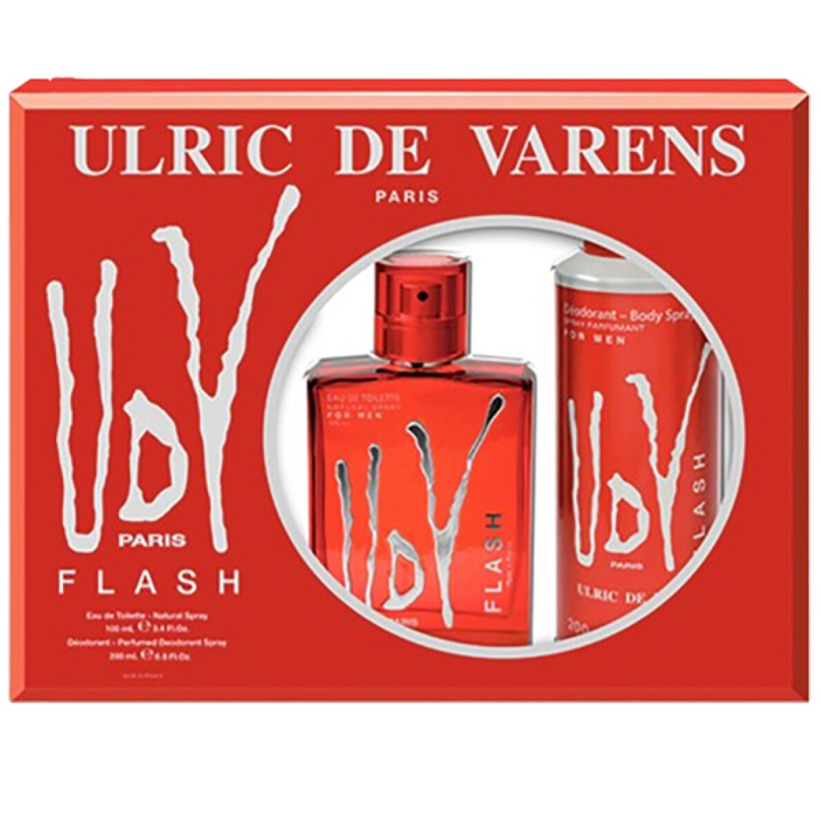 Estuche Ulric de Varens - Flash edt 100 ml + deo 