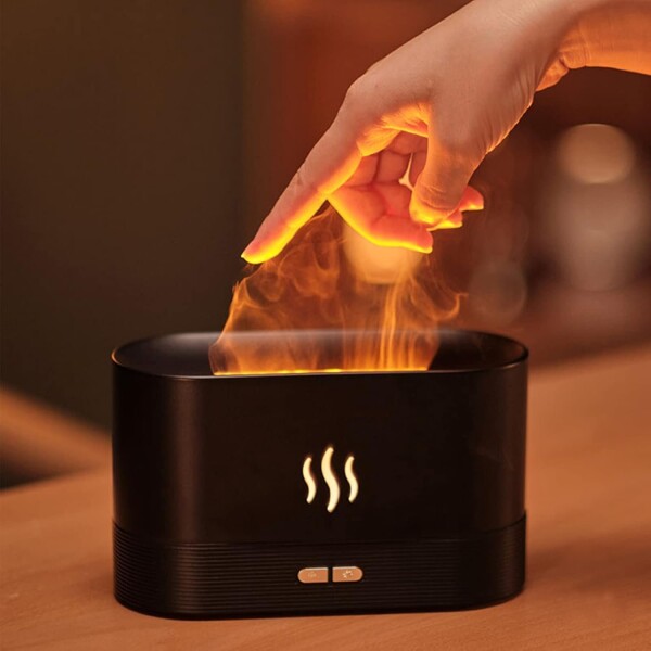 Humidificador Difusor Aromatizador Vaporizador USB Dellorean Variante Color Blanco