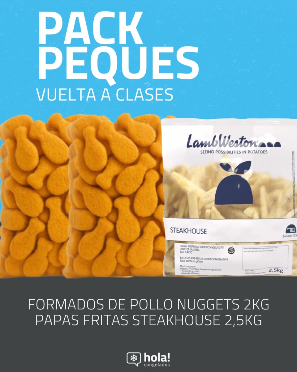 VUELTA A CLASES - PACK PEQUES - RINDE APROX 20 COMIDAS INFANTILES 