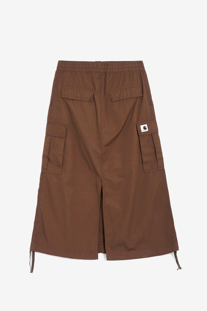 FALDA LARGA W' CARGO Marron