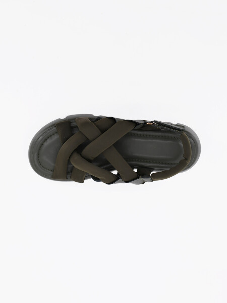 SANDALIA MARGOT VERDE MILI