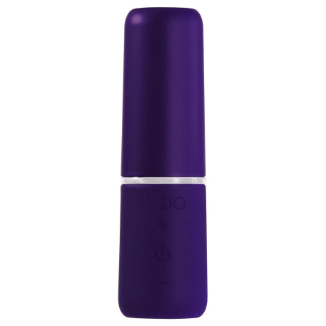 Bala Vibradora Lipstick Vedo Retro Recargable Violeta