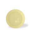 PLATOS REDONDOS 15cm amarillo